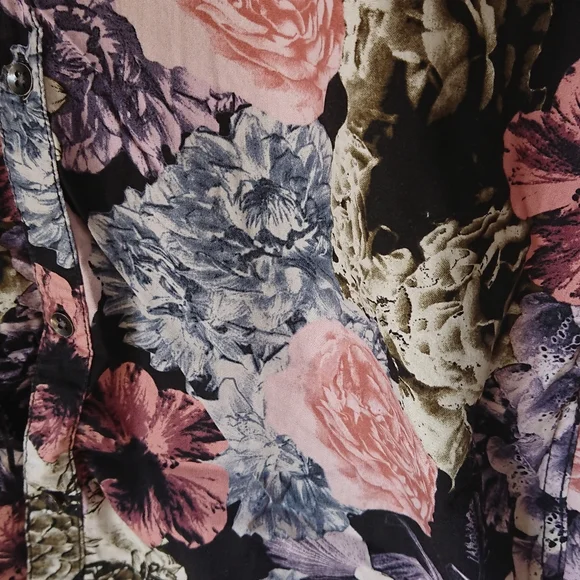 Mens floral shirt international concepts - Picture 3 of 4